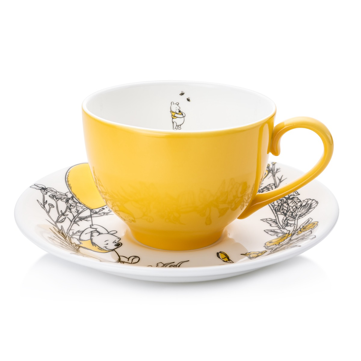 Winnie The Pooh - Winnie - Cup & Saucer - The English Ladies Co - Pop Culture Larrikin