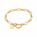 Care Bears Logo Bracelet – White Gold
