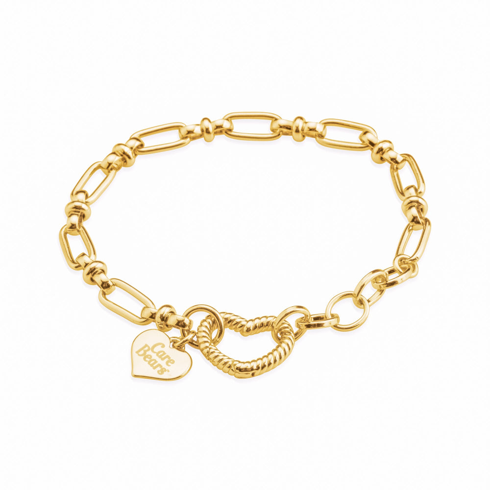 Care Bears Logo Bracelet – White Gold