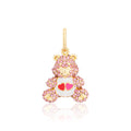 Care Bears Love-A-Love Bear Crystal Charm – White Gold