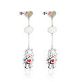 Image of Care Bears Tenderheart Bear Drop Earrings WGP - Pop Culture Larrikin