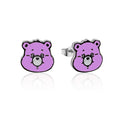 Image of Share Bear- Purple STUDS - Pop Culture Larrikin