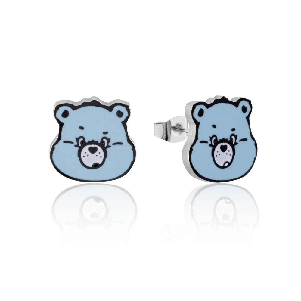Grumpy Bear- blue STUDS