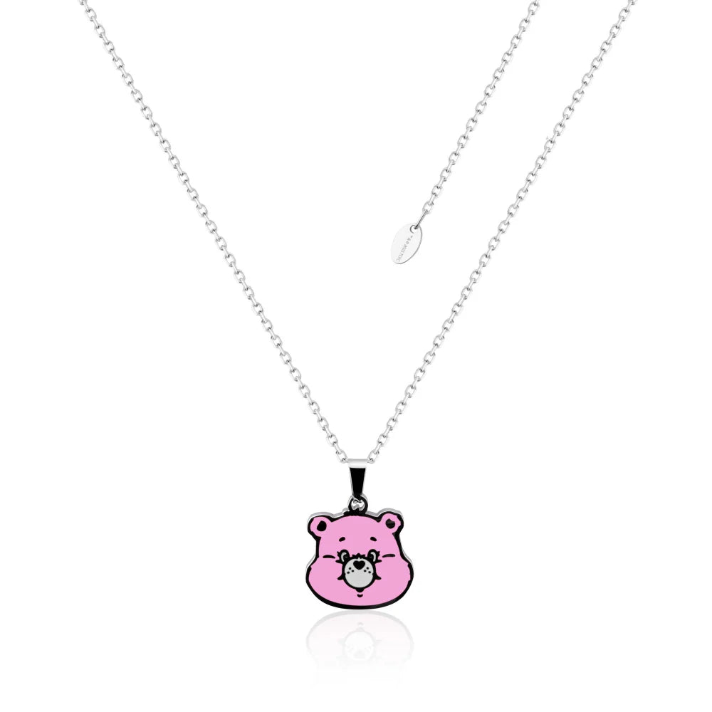 Cheer Bear- Pink NECKLACE