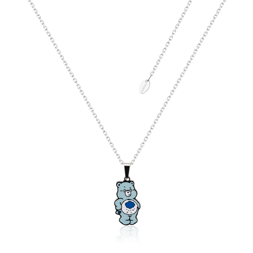 Grumpy Bear- blue NECKLACE