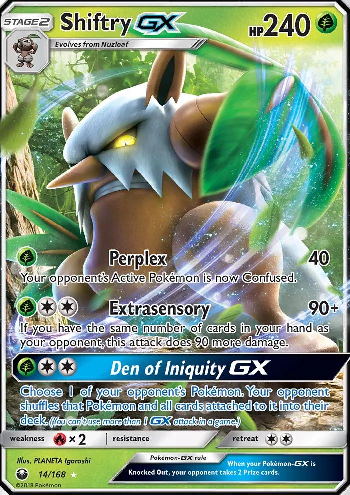 Image of Shiftry-GX Celestial Storm (CES) #14