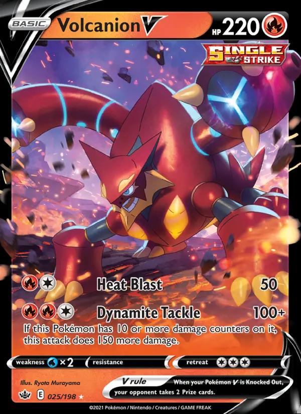 Image of Volcanion V Chilling Reign (CRE) #025