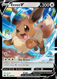 Image of Eevee V Crown Zenith (CRZ) #108