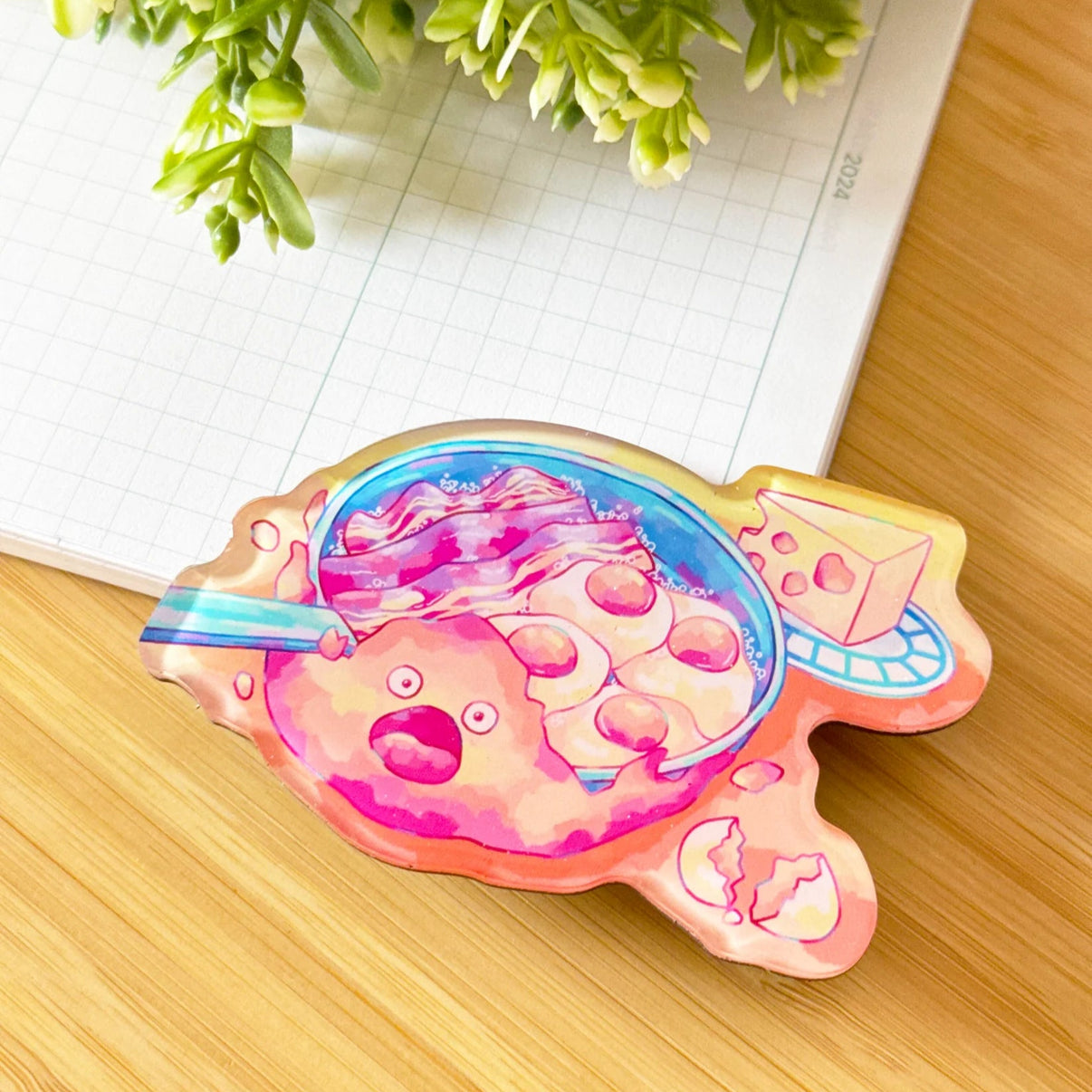 Calcifer Magnet - Pop Culture Larrikin 