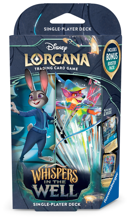 Image of DLC S10 Whispers in the Well - Single-Player Deck: Judy Hopps & Robin Hood - Pop Culture Larrikin 