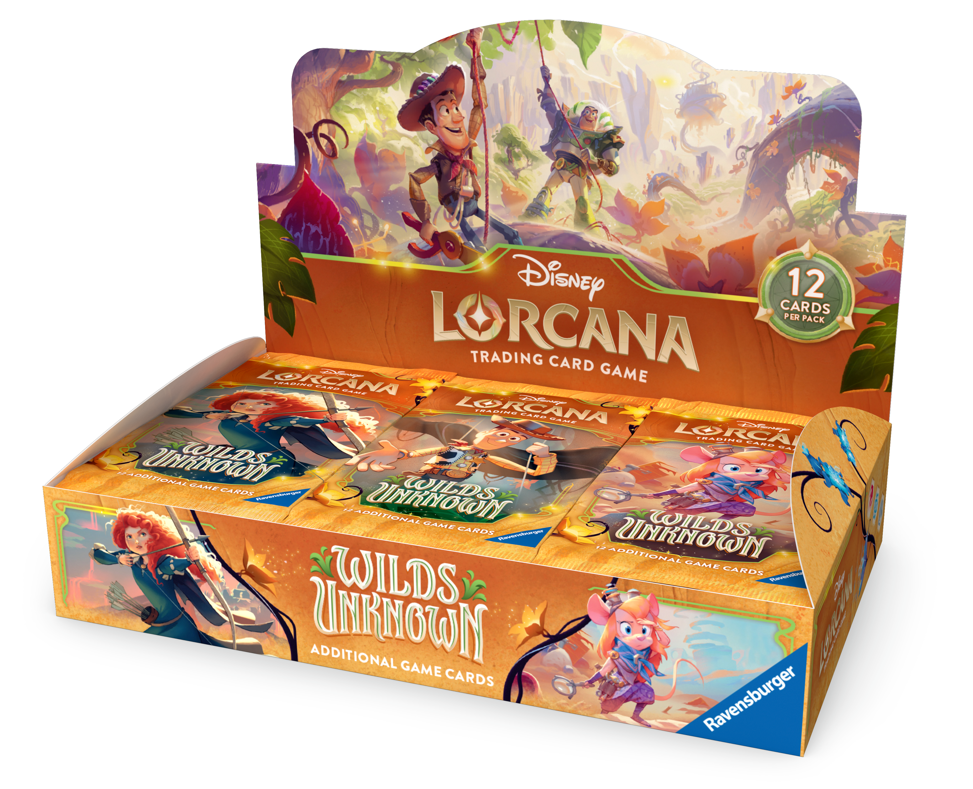DLC S12 Wilds Unknown - Booster Display  - Lorcana