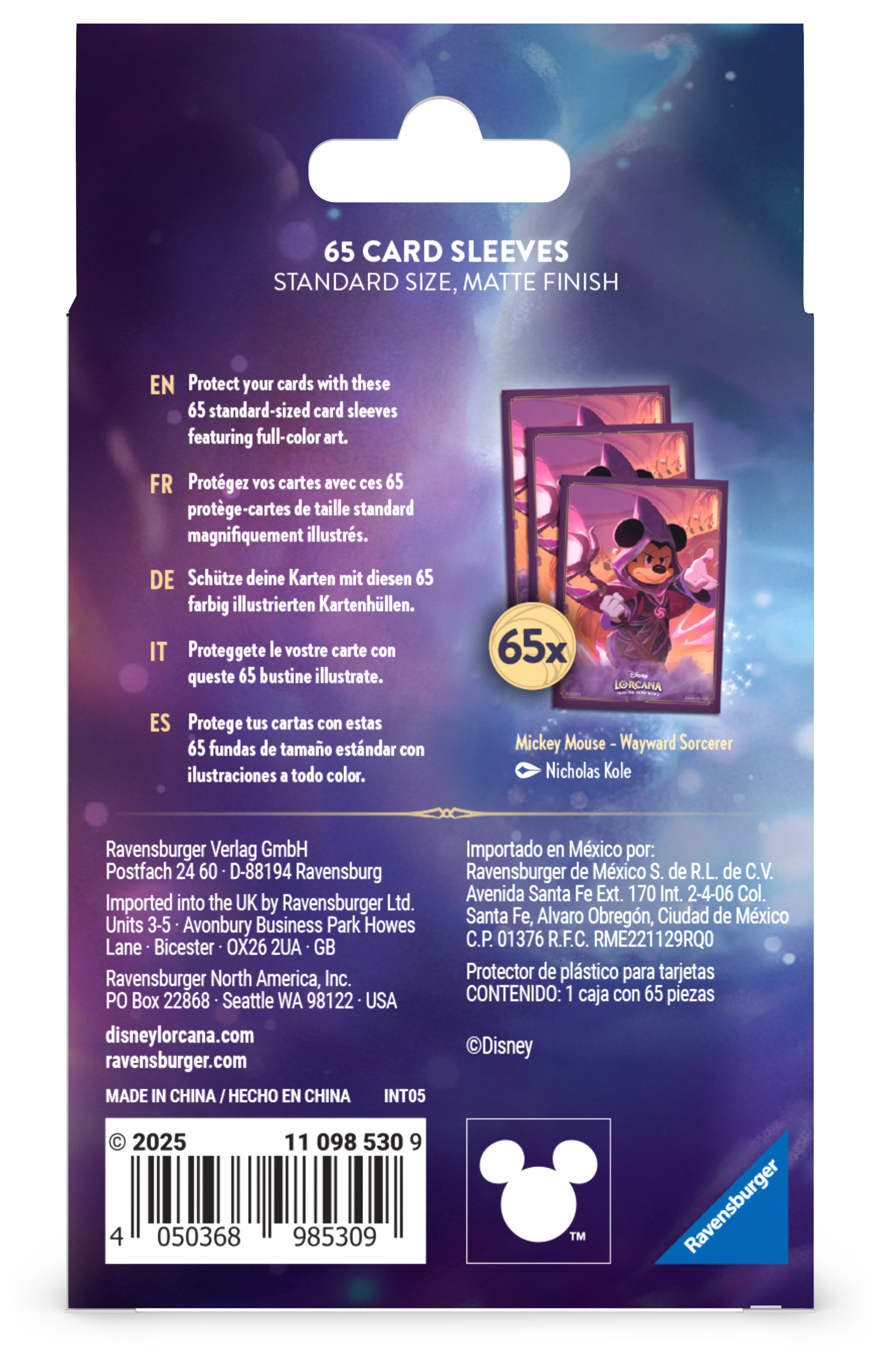 DLC S8 Reign of Jafar Sleeves: Mickey