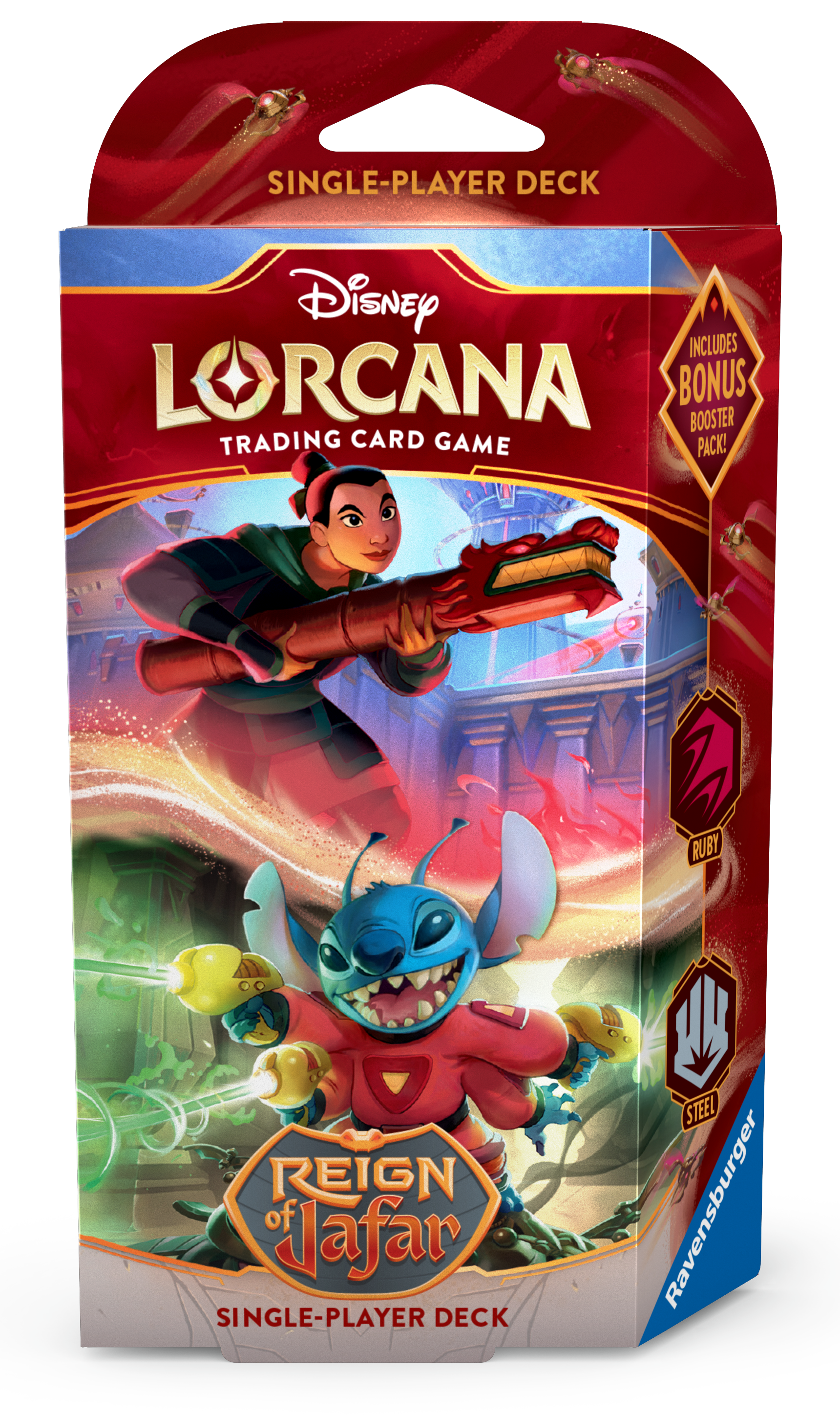 DLC S8 Reign of Jafar Single-Player Deck: Mulan & Stitch