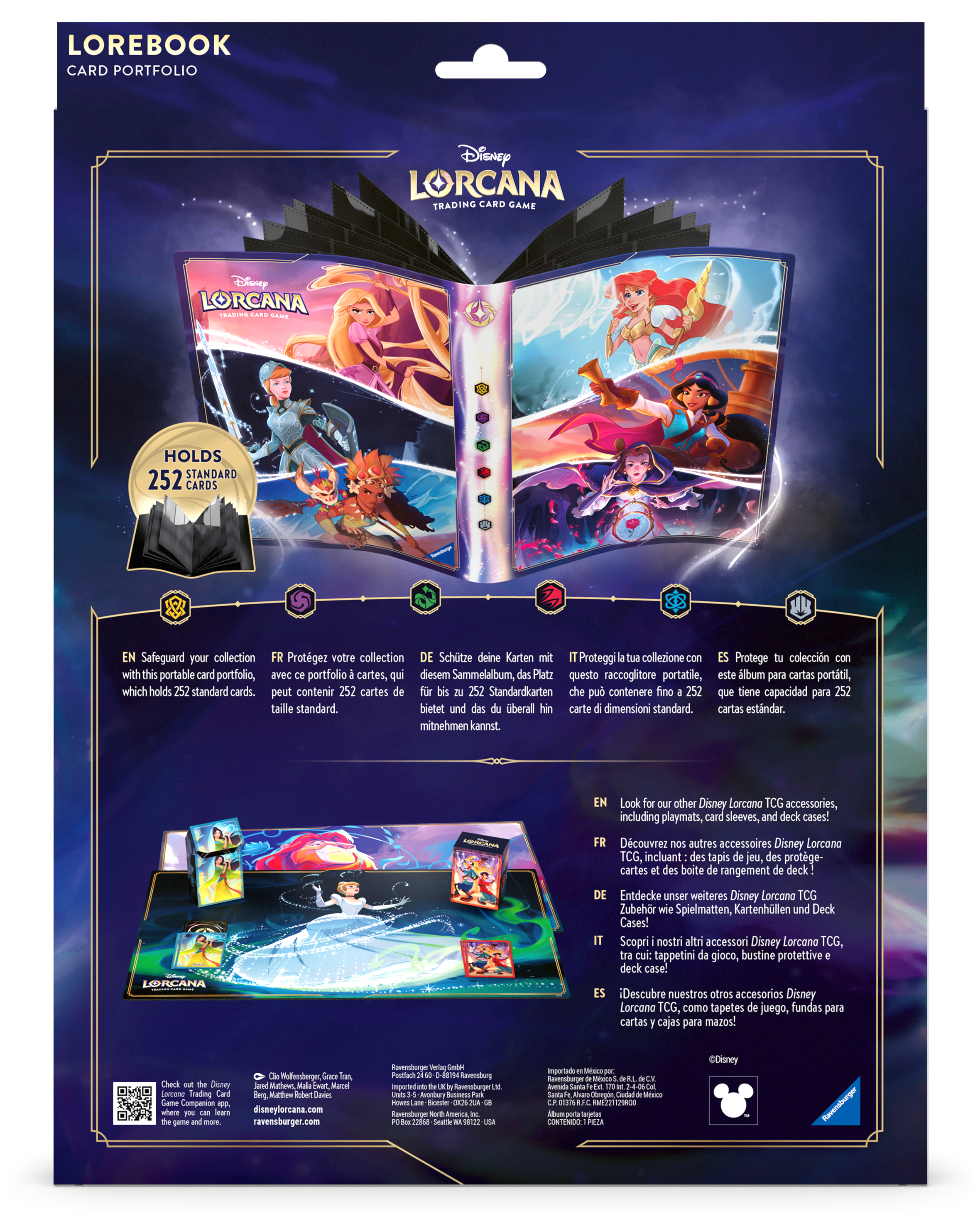 Disney Lorcana TCG Series 9 Fabled Portfolio Powerful Princesses