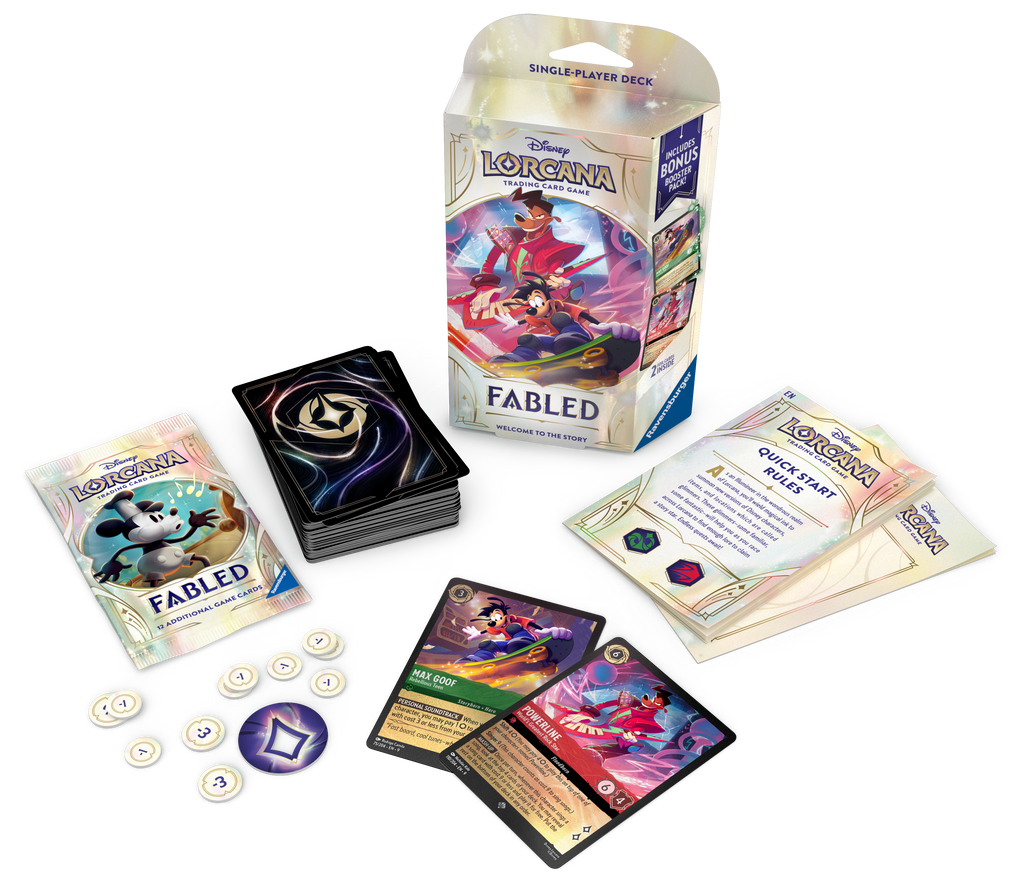 DLC S9 Fabled Single-Player Deck: Max Goof & Powerline (Solid)