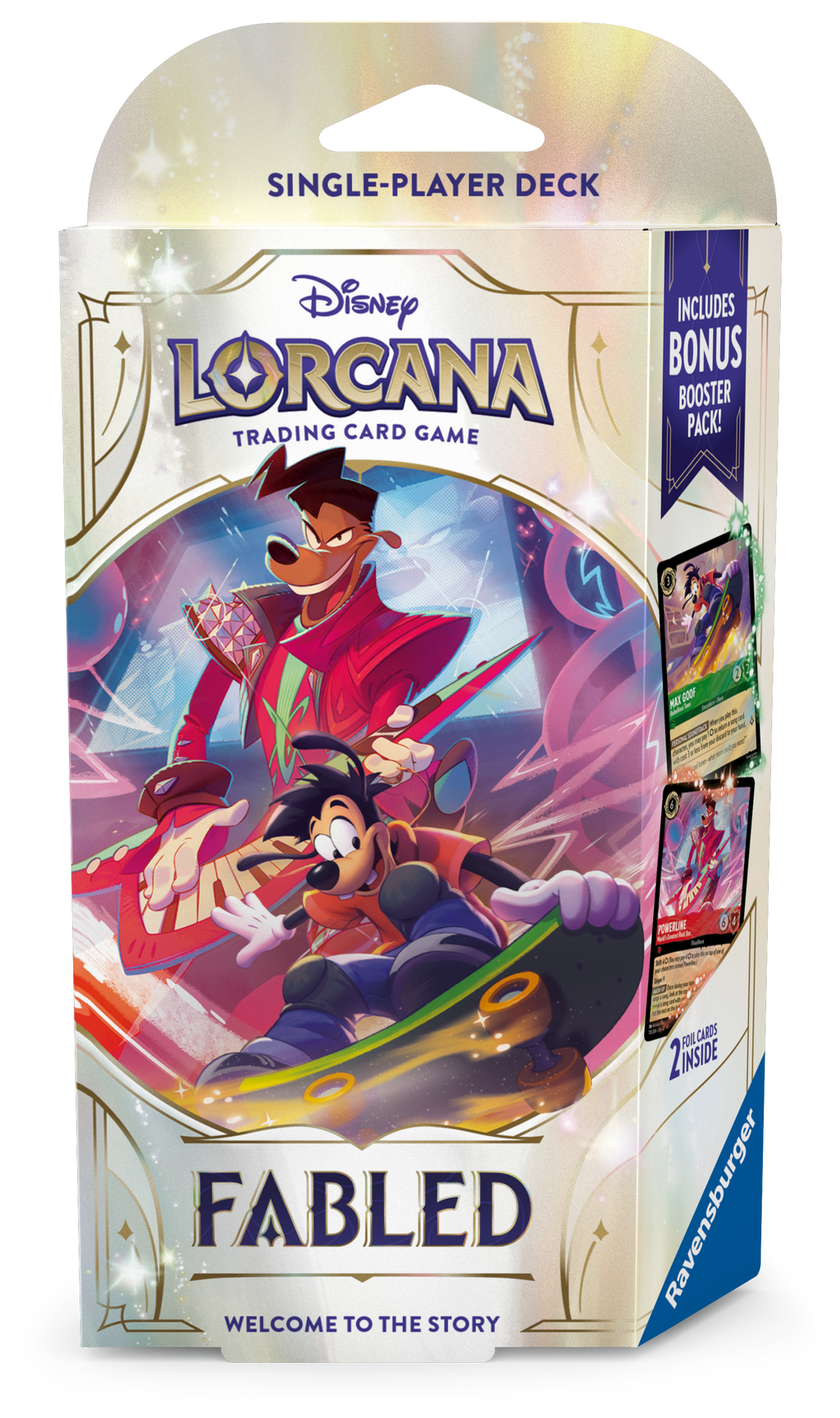 DLC S9 Fabled Single-Player Deck: Max Goof & Powerline (Solid)