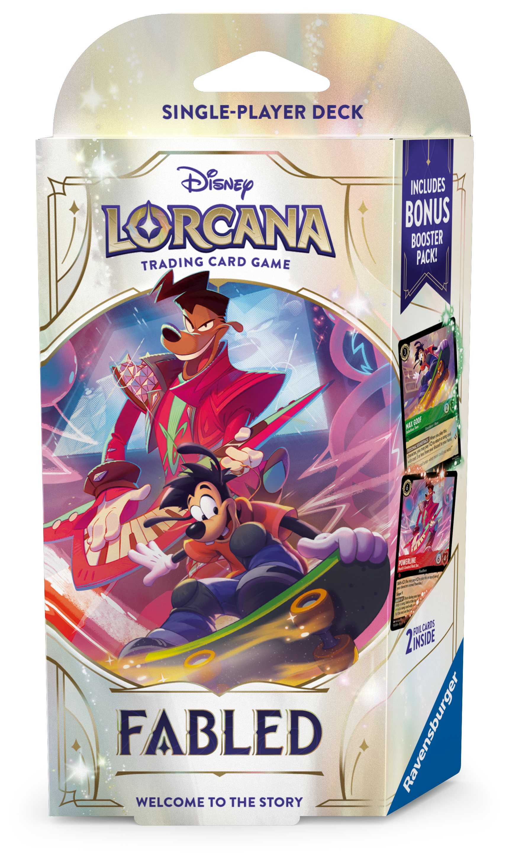 DLC S9 Fabled Single-Player Deck: Max Goof & Powerline (Solid)