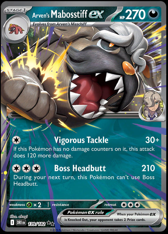 Image of Arvens Mabosstiff ex Destined Rivals (DRI) #139