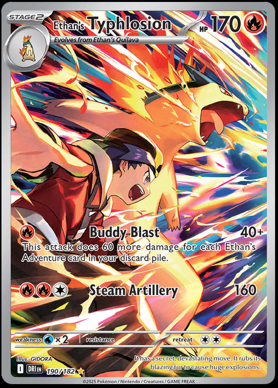 Image of Ethans Typhlosion Destined Rivals (DRI) #190