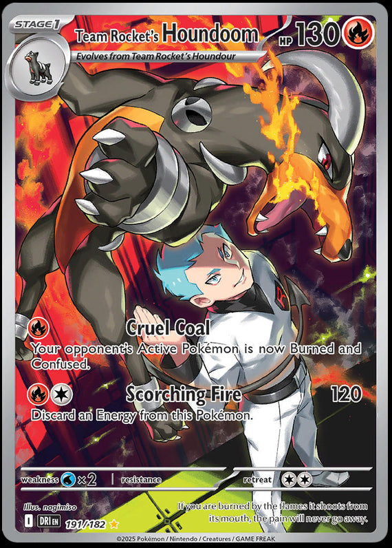 Image of Team Rockets Houndoom Destined Rivals (DRI) #191