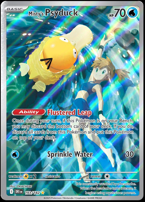 Image of Mistys Psyduck Destined Rivals (DRI) #193