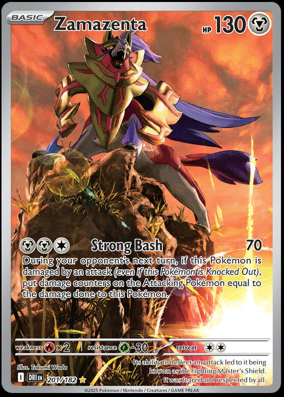 Image of Zamazenta Destined Rivals (DRI) #201