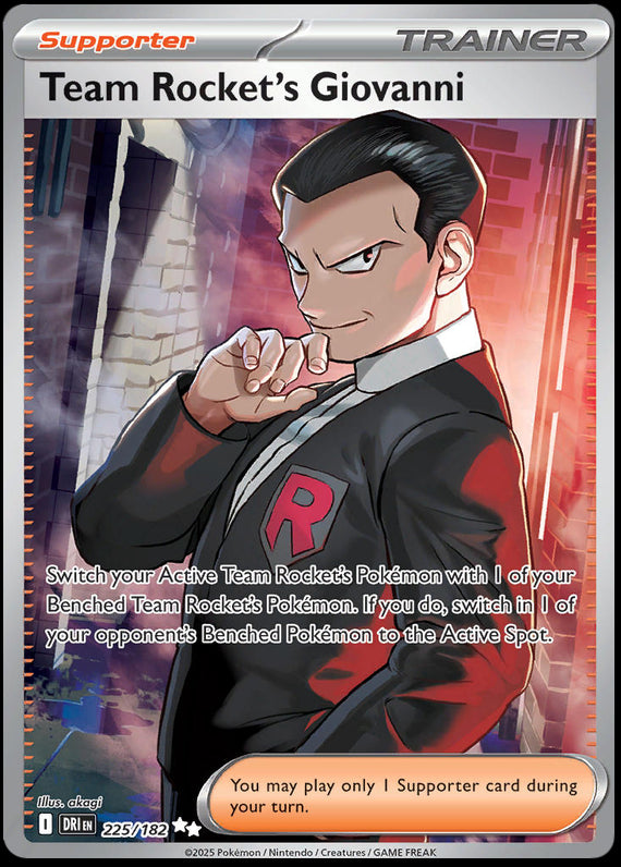 Image of Team Rockets Giovanni Destined Rivals (DRI) #225