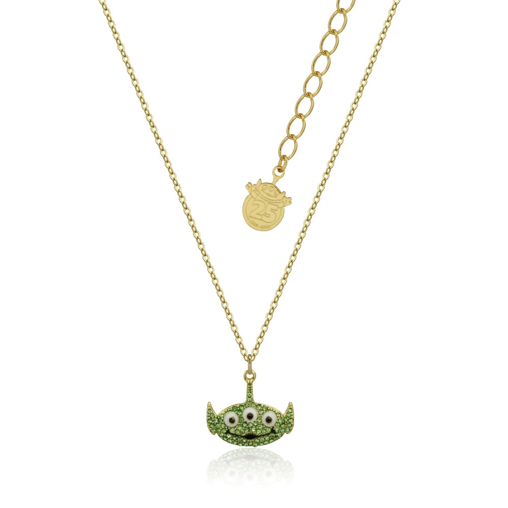 Disney Pixar Toy Story Alien Crystal Necklace