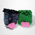 Crochet Dice Bag - Assorted Colours - Tealeaf Crafts
