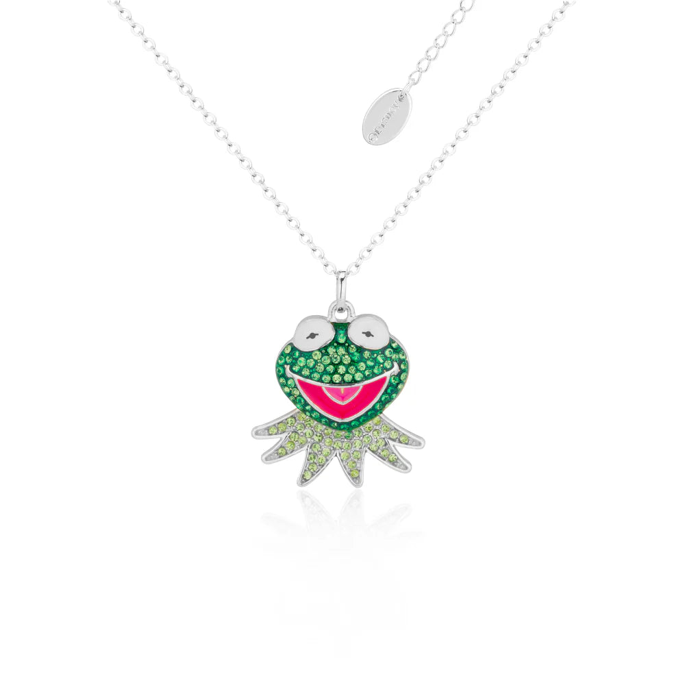 WGP CRYSTAL KERMIT NECKLACE - Couture Kingdom - Pop Culture Larrikin 