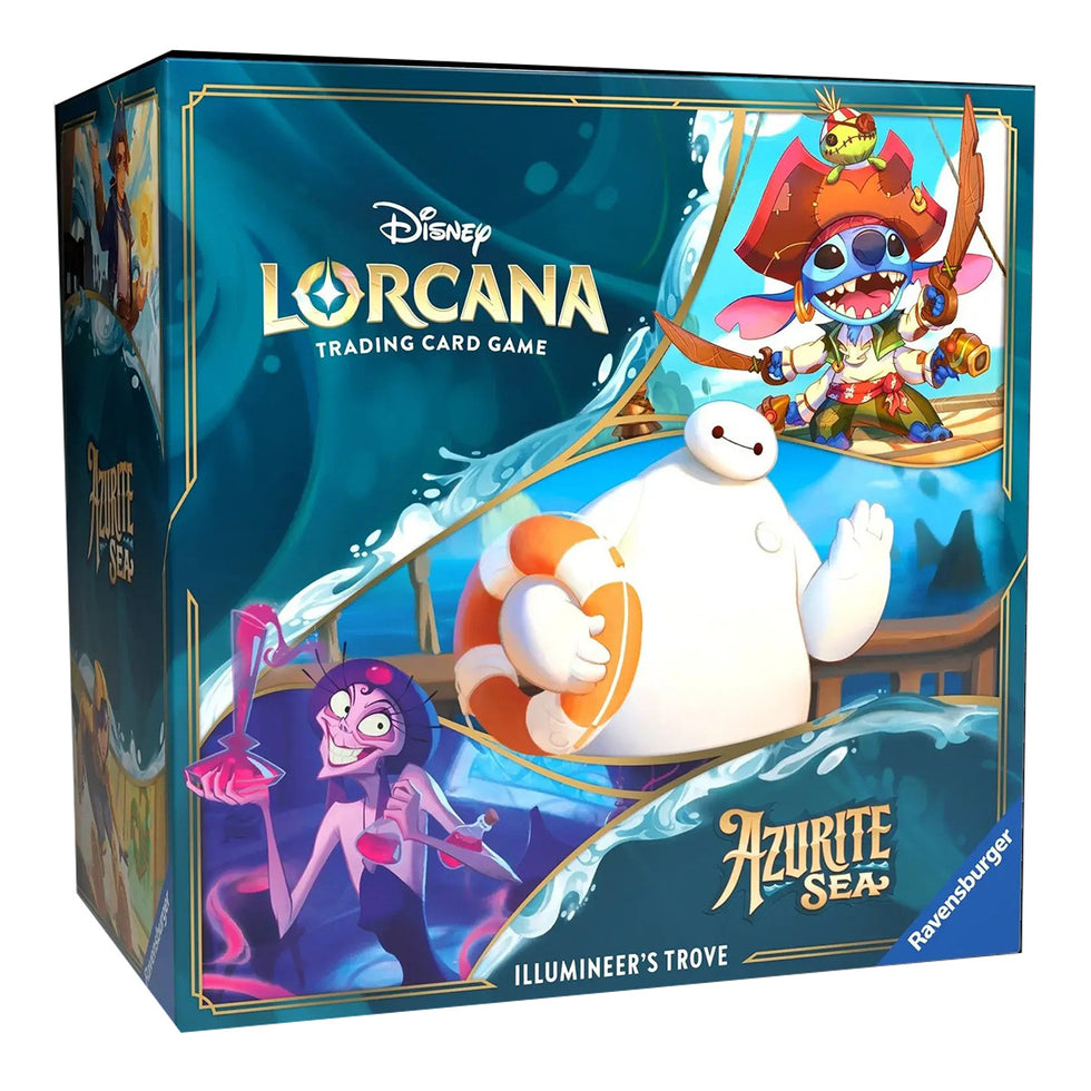 Disney Lorcana TCG Series 6 Azurite Sea Illumineer's Trove Box - Pop Culture Larrikin 