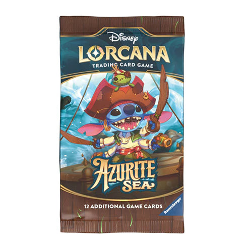DLC S6 - TCG - Azurite Sea Booster Pack - Disney Lorcana - Pop Culture Larrikin 