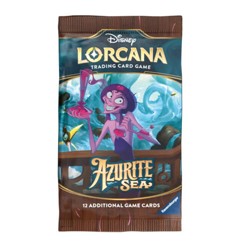 DLC S6 - TCG - Azurite Sea Booster Pack - Disney Lorcana - Pop Culture Larrikin 