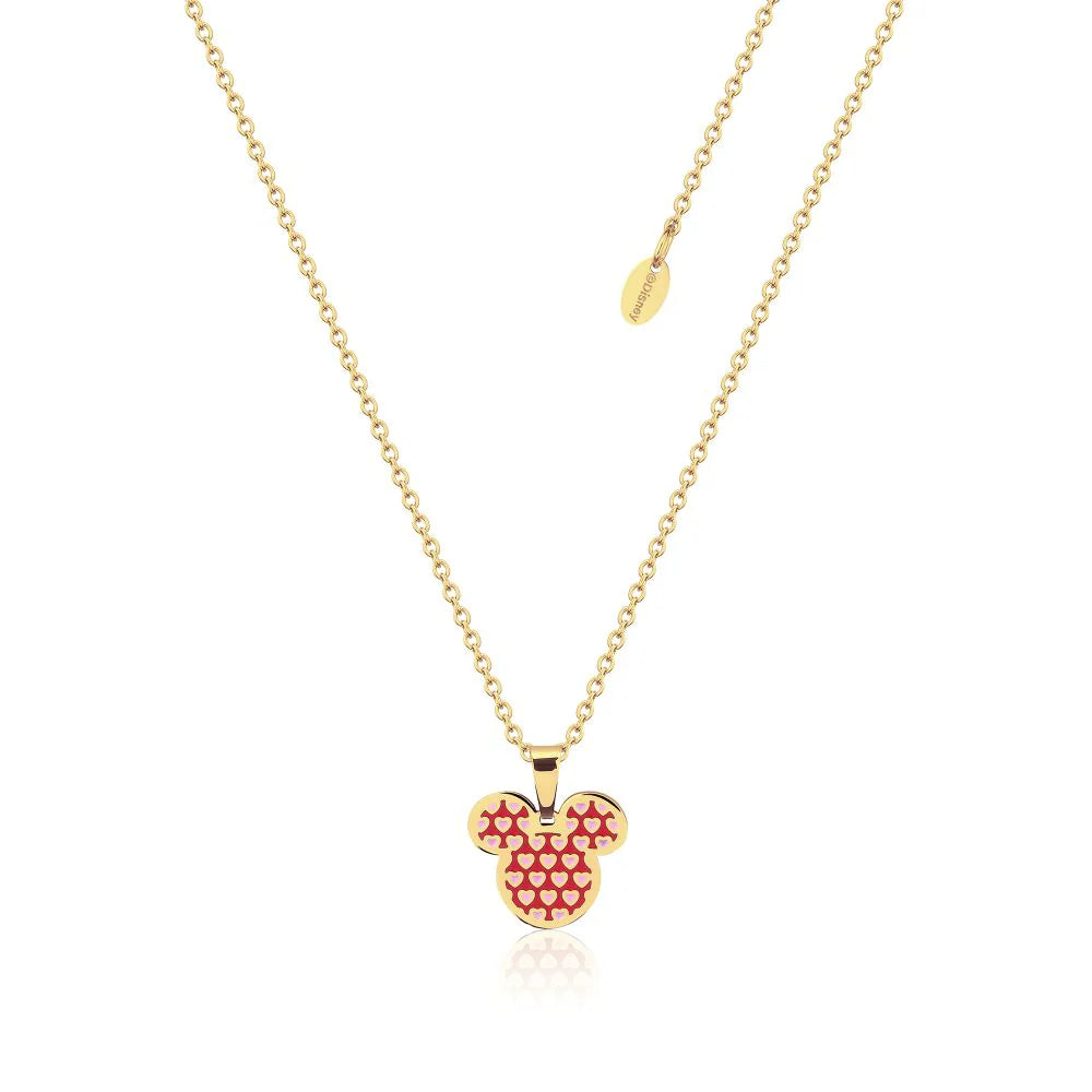 MICKEY HEART NECKLACE GP - Couture Kingdom - Pop Culture Larrikin 