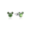 Disney Mickey August birthstone stud earrings - Couture Kingdom - Pop Culture Larrikin