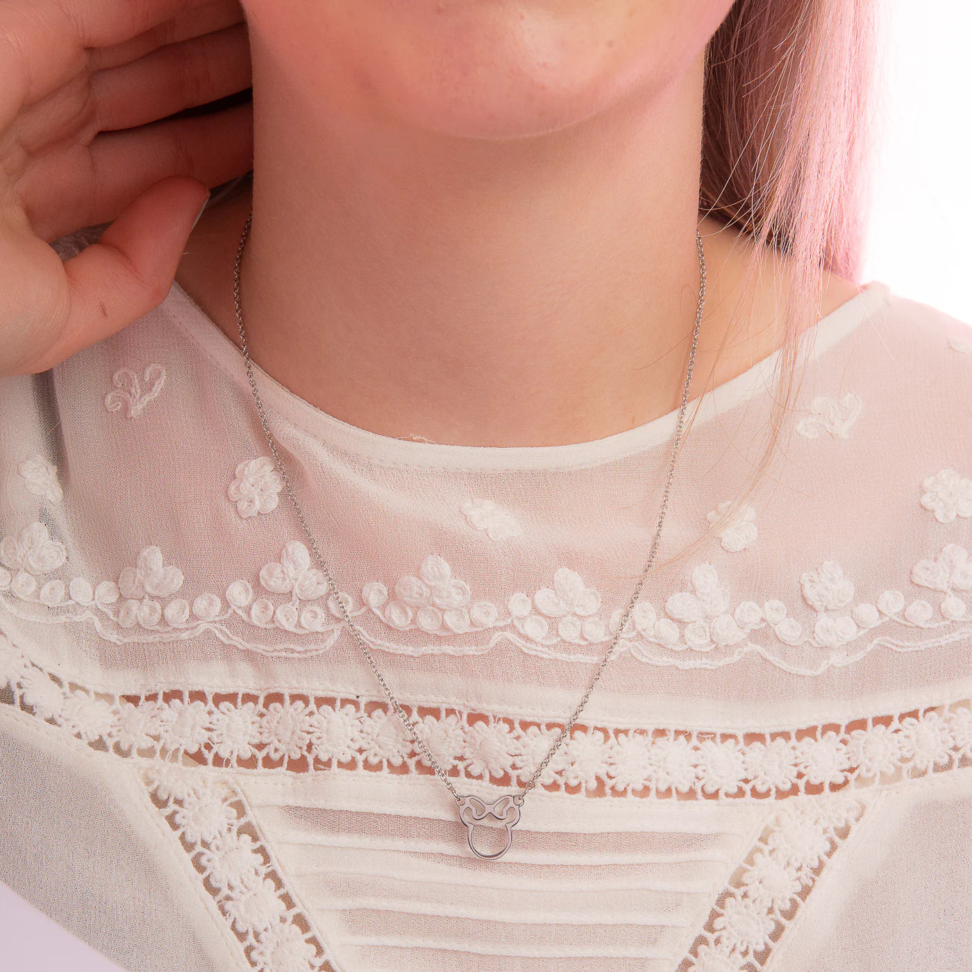 ECC Disney Minnie Mouse Outline Necklace - Couture Kingdom - Pop Culture Larrikin 