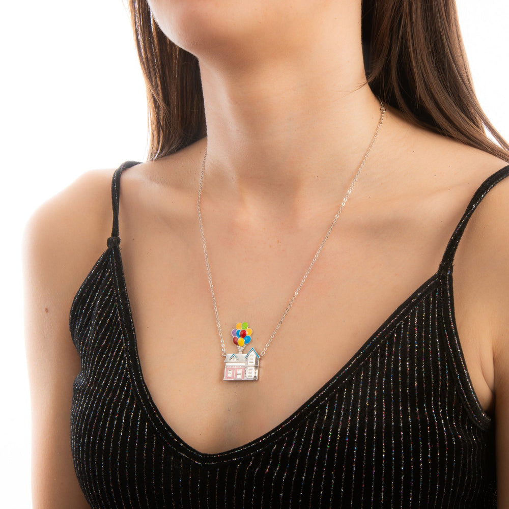 Disney Pixar UP House WG plated necklace with enamelling - Couture Kingdom - official extra