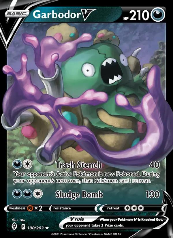 Image of Garbodor V Evolving Skies (EVS) #100