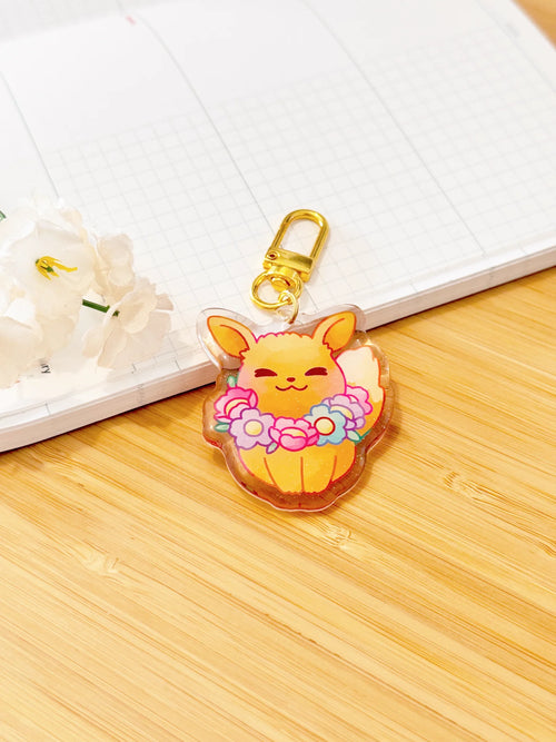 Image of Eevee Keychain - Pop Culture Larrikin 