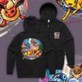 Image of POKER:Mon Evolved Hoodie Black - Luck of Kings Apparel - Pop Culture Larrikin 