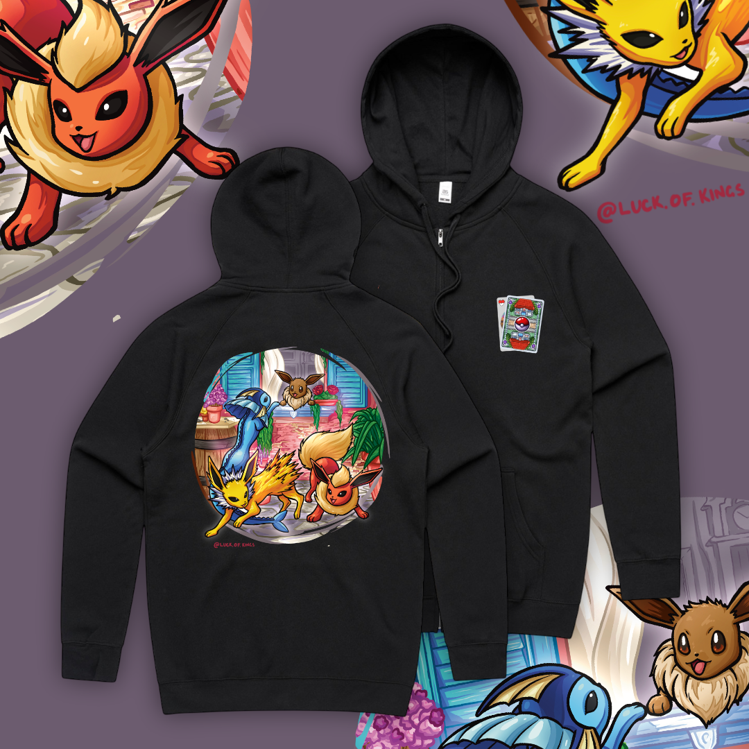 POKER:Mon Evolved Hoodie Black - Luck of Kings Apparel