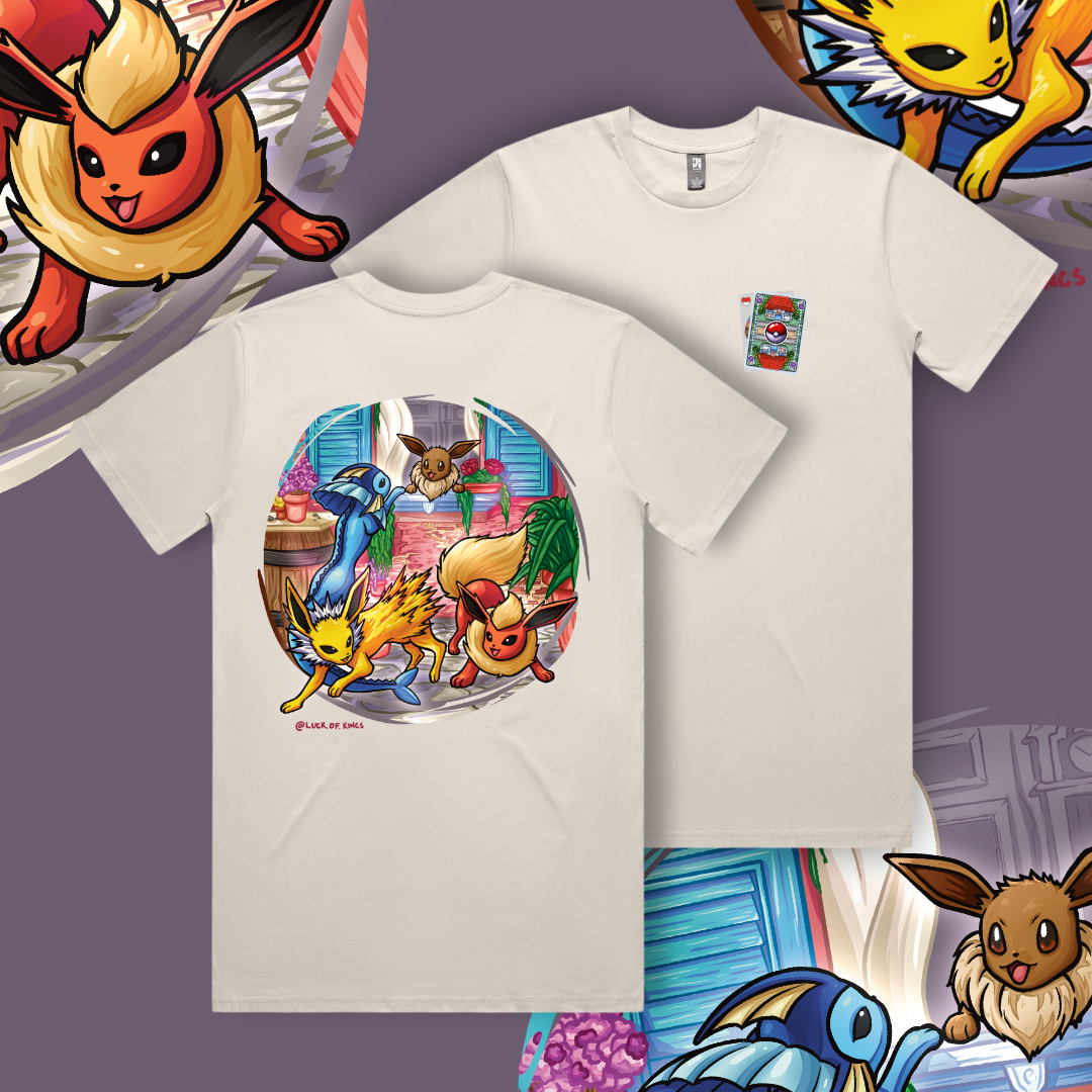 POKER:Mon Evolved T-Shirt Butter - Luck of Kings Apparel