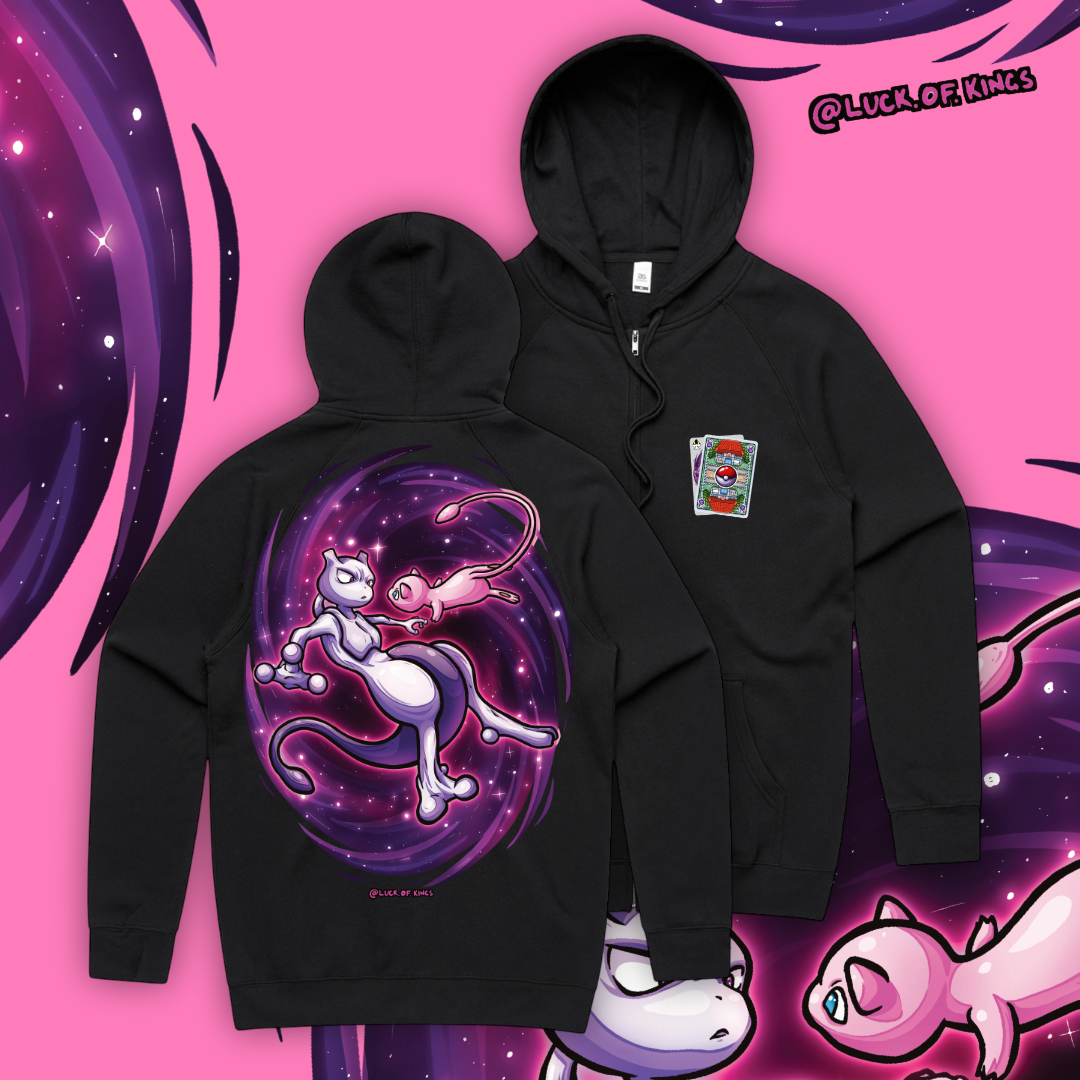 POKER:Mon Experiment Hoodie Black - Luck of Kings Apparel