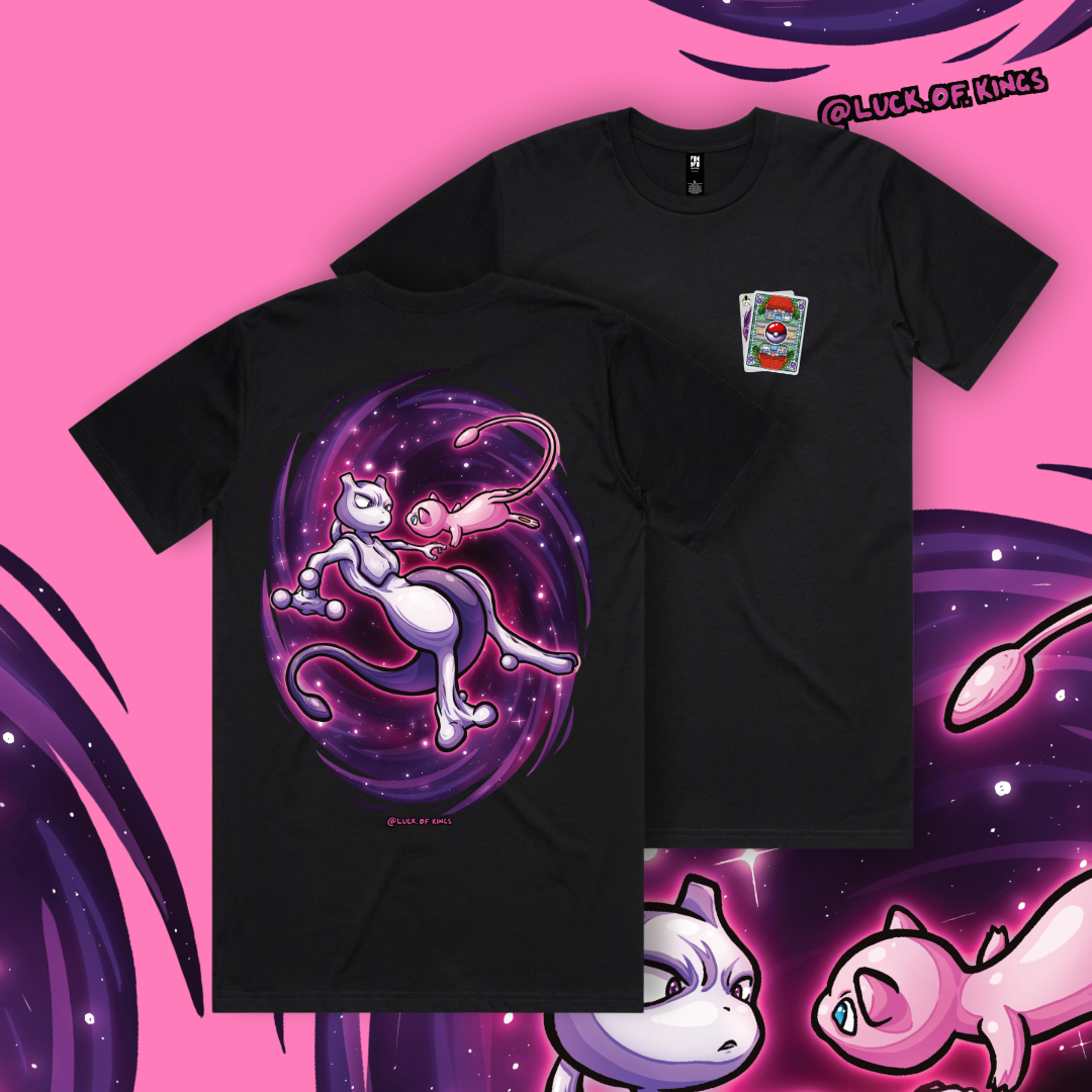 POKER:Mon Experiment T-Shirt Black - Luck of Kings Apparel