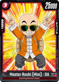 FB05-003 C Master Roshi (Mini) : DA - Pop Culture Larrikin 