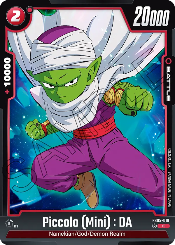 FB05-016 C Piccolo (Mini) : DA - Pop Culture Larrikin 