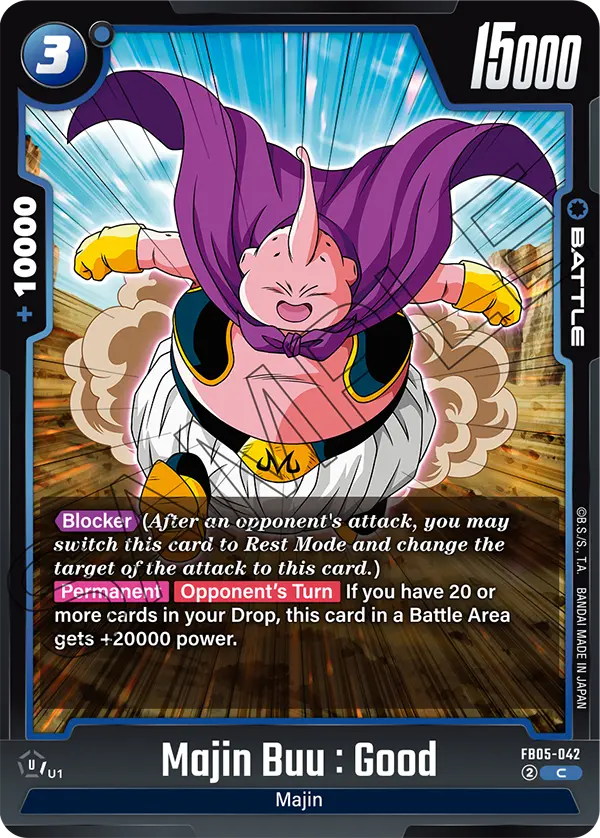 FB05-042 C Majin Buu : Good - Pop Culture Larrikin 