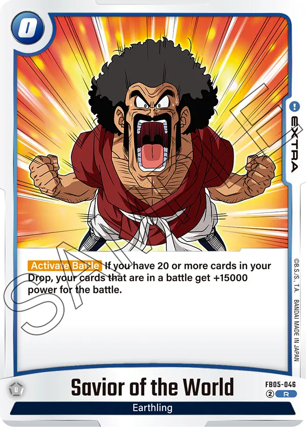 FB05-046 R Savior of the World HOLO - Pop Culture Larrikin 