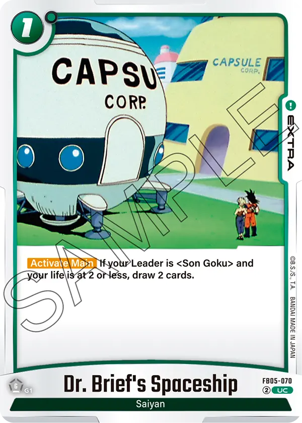 FB05-070 UC Dr. Brief's Spaceship - Pop Culture Larrikin 