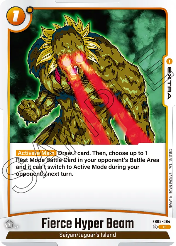 FB05-094 C Fierce Hyper Beam - Pop Culture Larrikin 